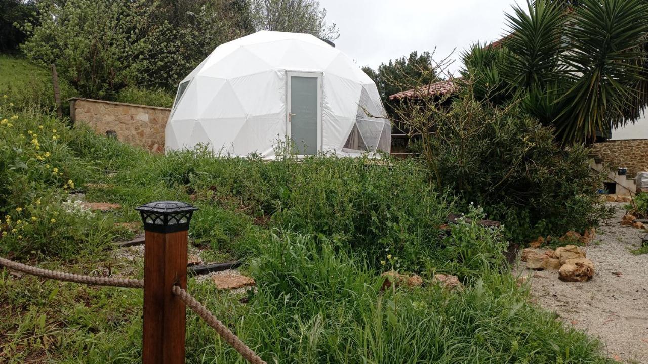 Glamping Quintana Hotell Gijón Eksteriør bilde