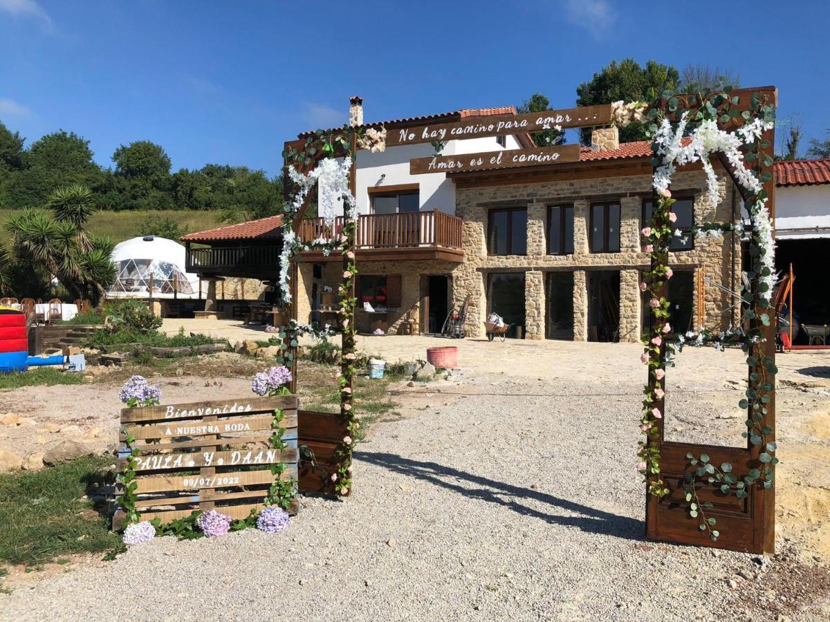 Glamping Quintana Hotell Gijón Eksteriør bilde