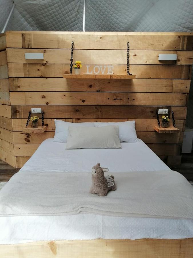 Glamping Quintana Hotell Gijón Eksteriør bilde