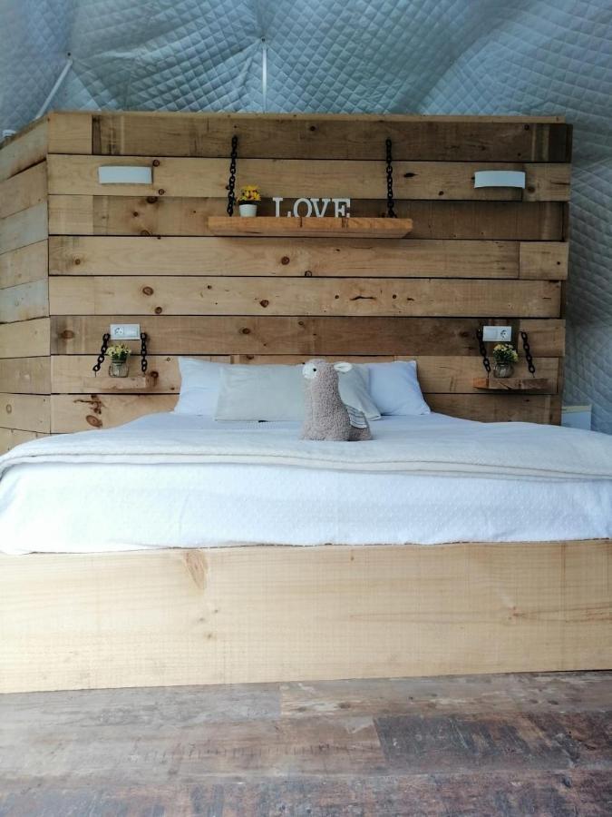 Glamping Quintana Hotell Gijón Eksteriør bilde
