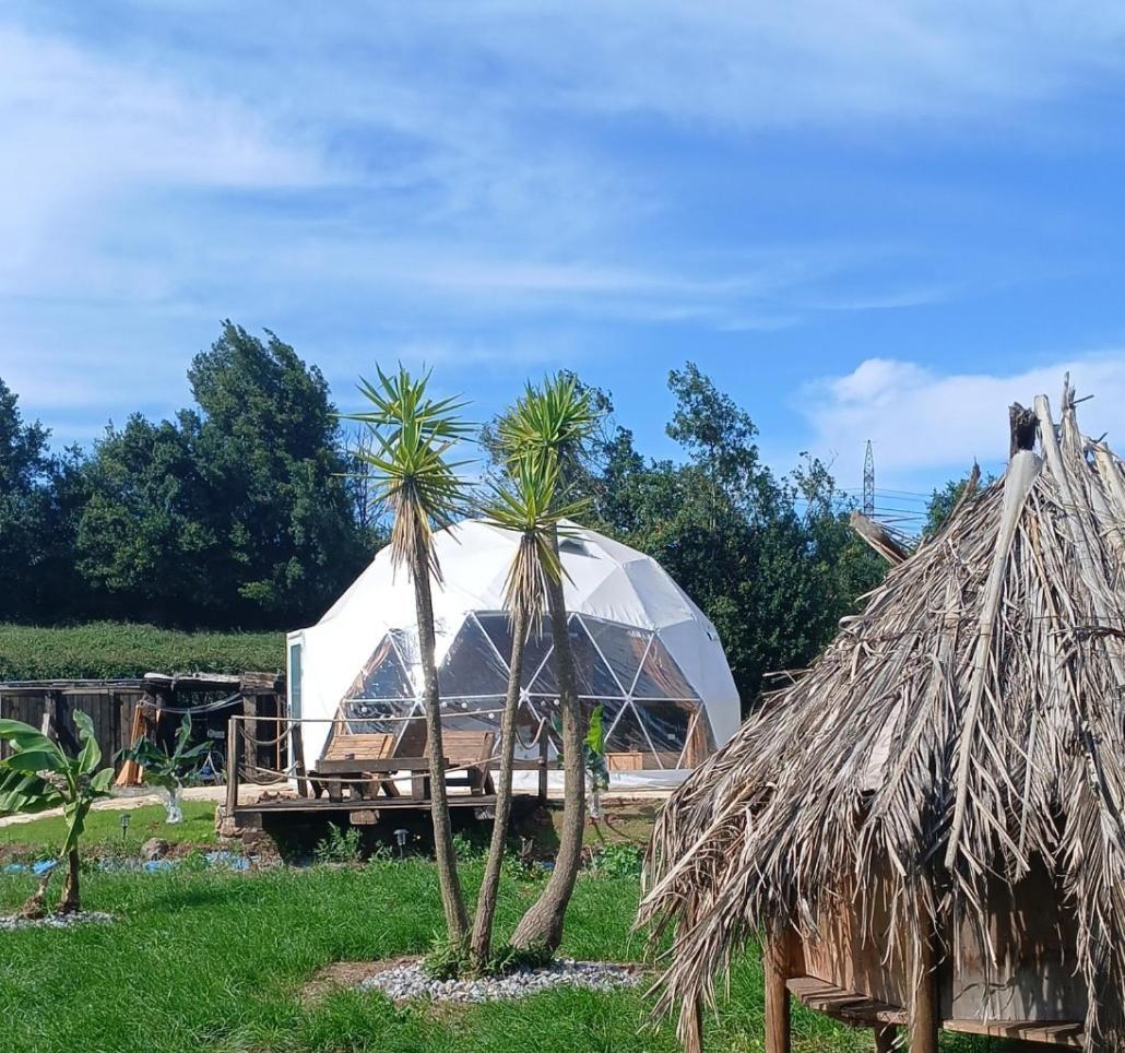 Glamping Quintana Hotell Gijón Eksteriør bilde