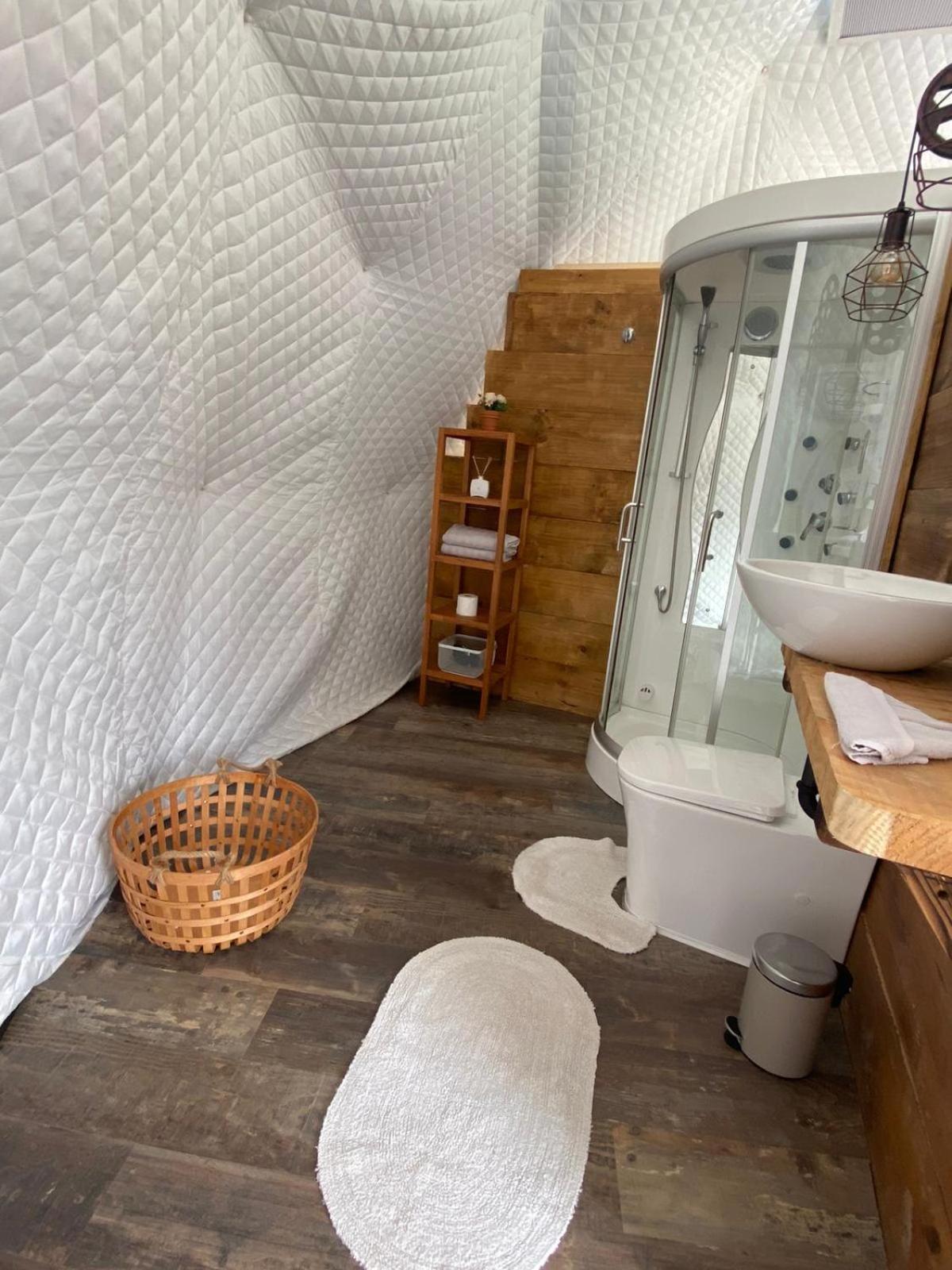 Glamping Quintana Hotell Gijón Eksteriør bilde