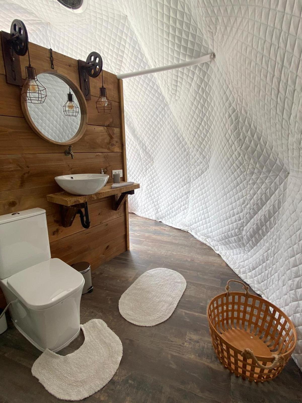 Glamping Quintana Hotell Gijón Eksteriør bilde