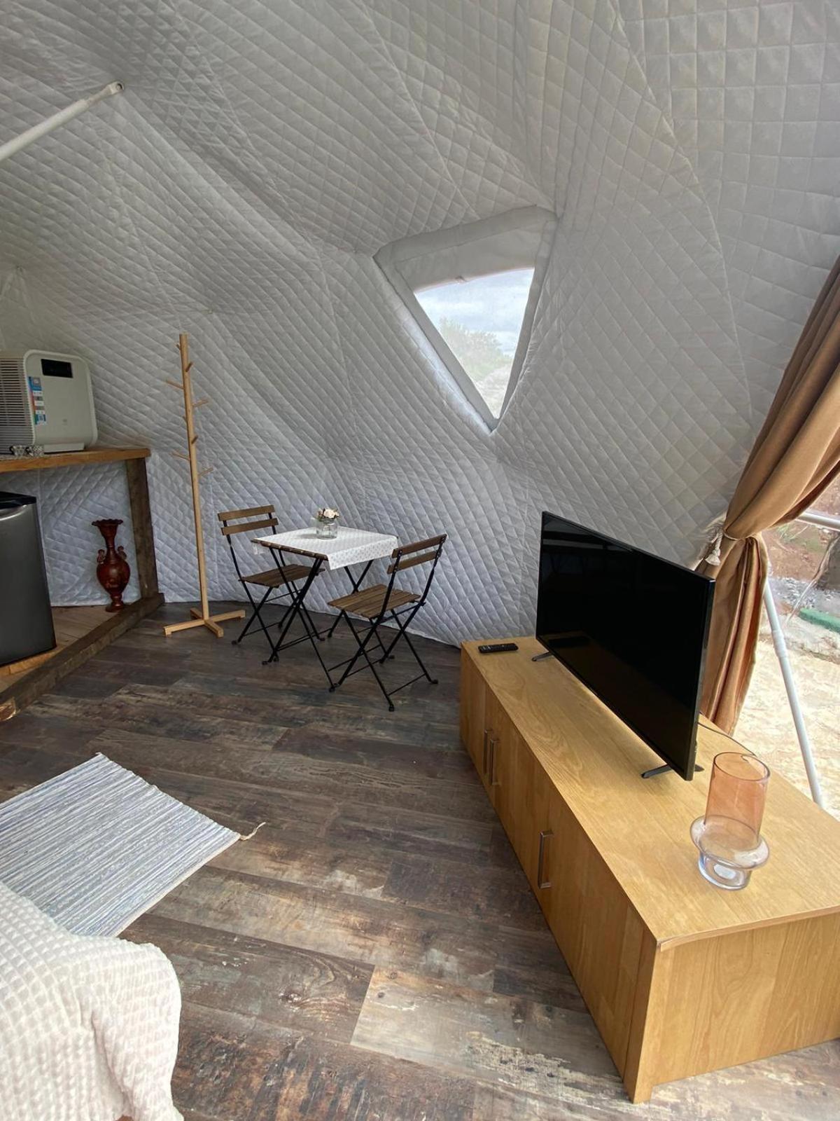 Glamping Quintana Hotell Gijón Eksteriør bilde