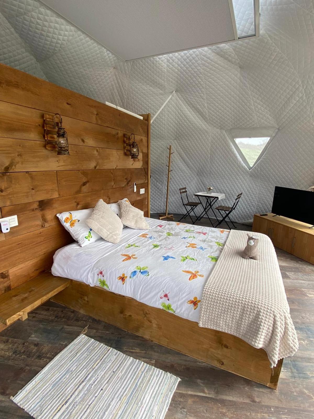 Glamping Quintana Hotell Gijón Eksteriør bilde